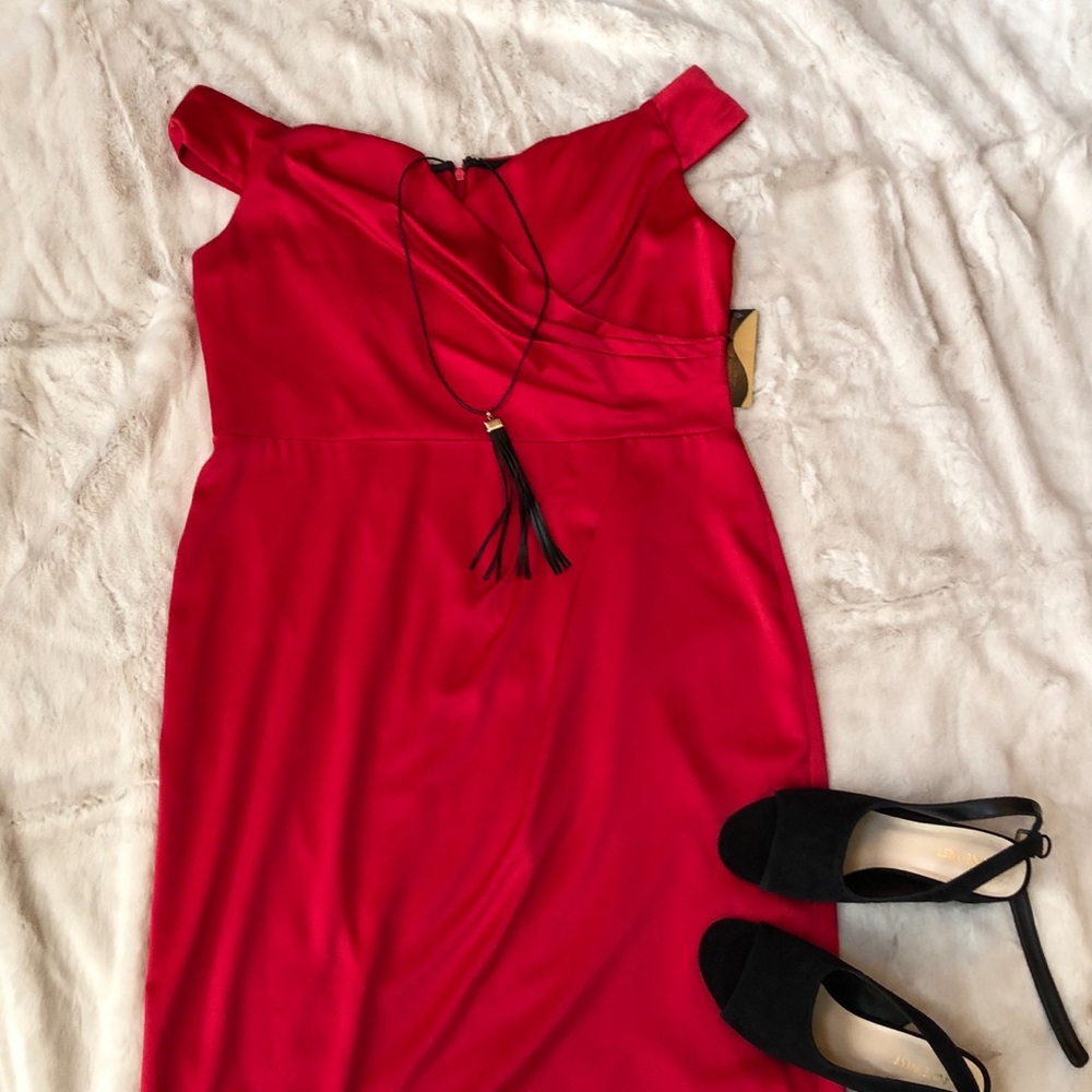 NWT red prom/ formal dress.